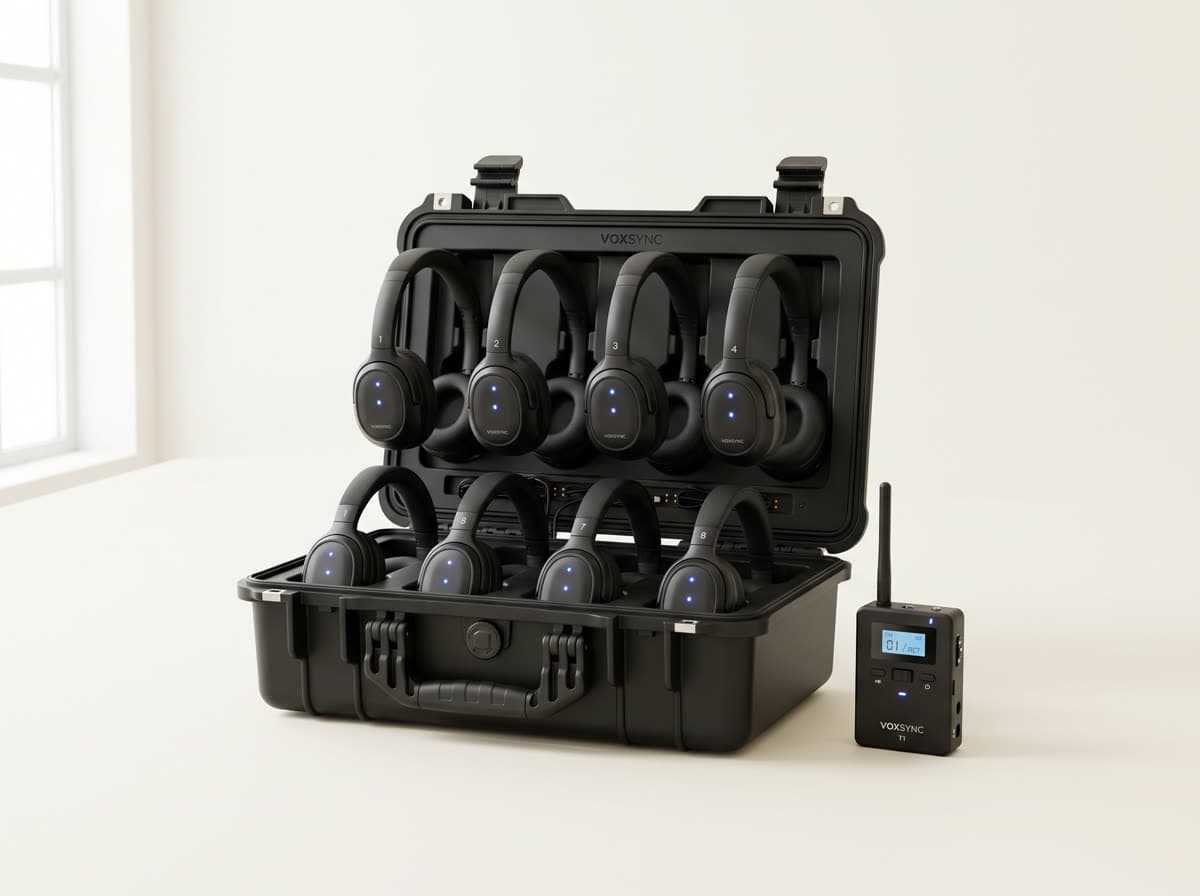 Silent Conference Headset System