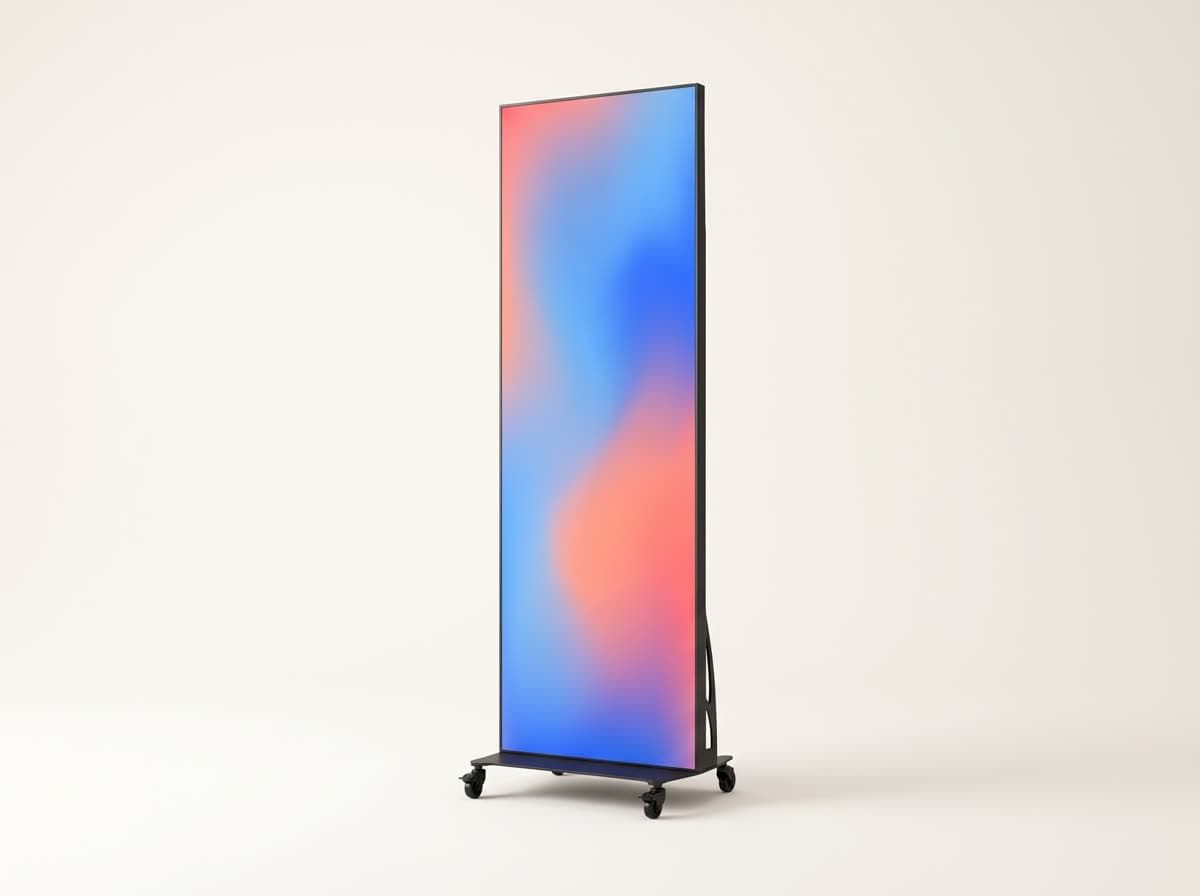 LED Poster Stand (Portable LED Wall)