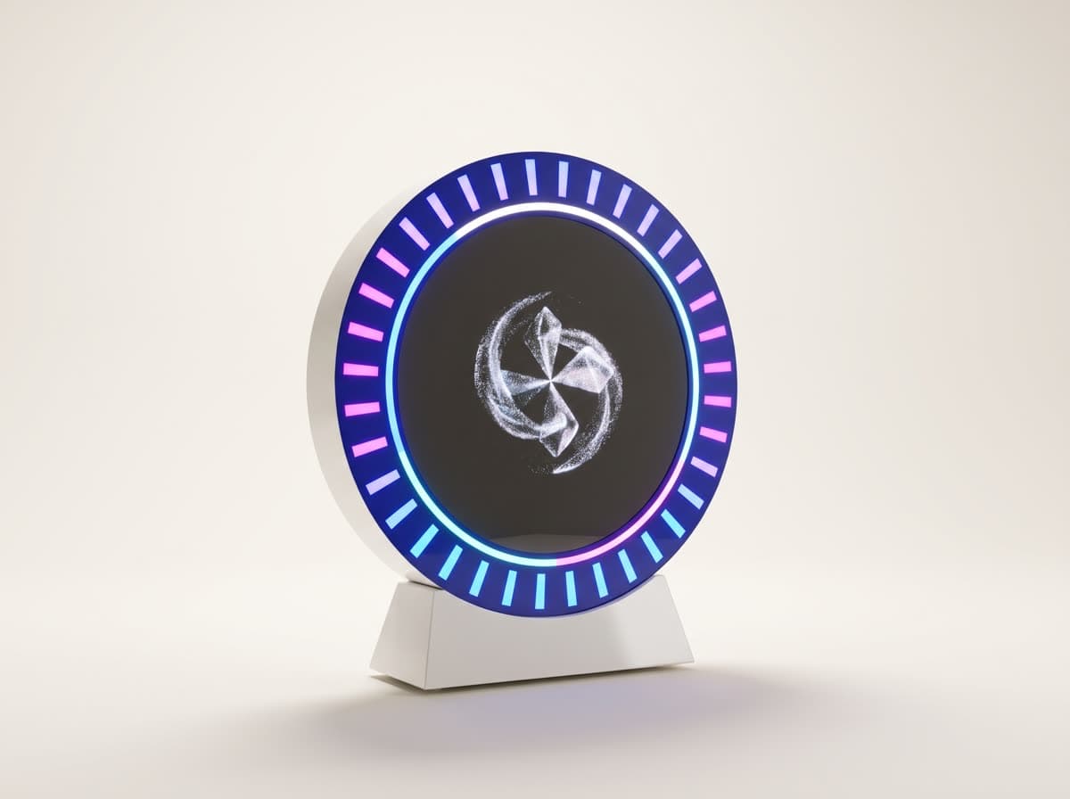 Orbit Ring Hologram Reveal